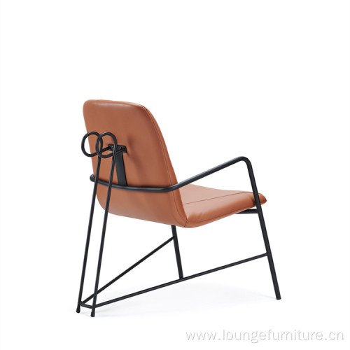 Italian Simple Design Reclining Soft Lounge Chair